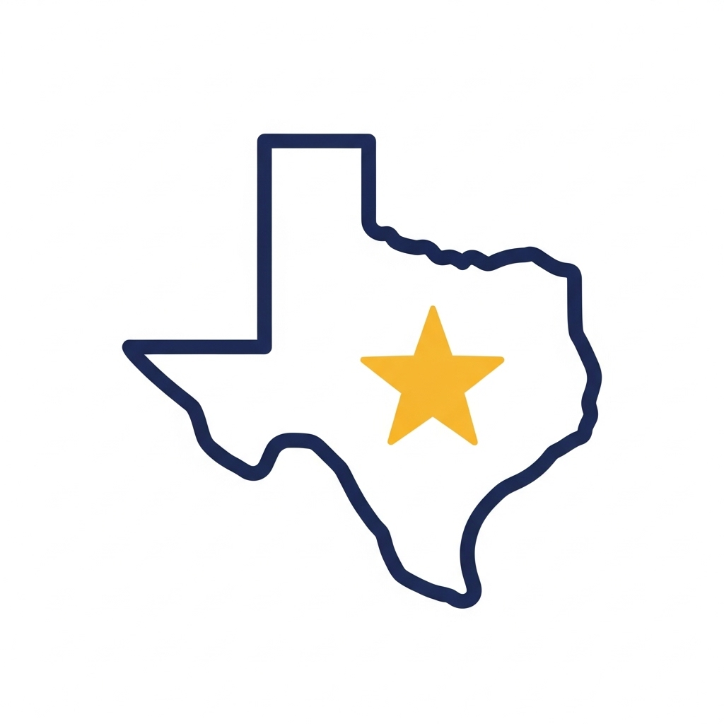 Texas values icon